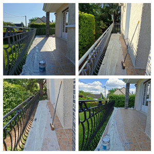 Photo de galerie - Peinture de la barrière 