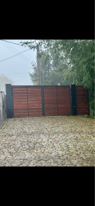 Photo de galerie - Fabrication, pose portail 