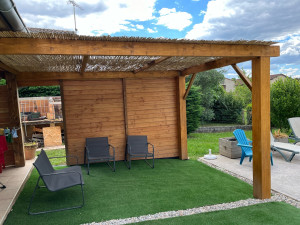 Photo de galerie - Pergolas en bois 