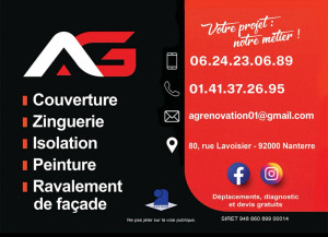 Photo de galerie - AG Rénovation vous présente ses prestations