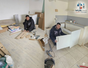 Photo de galerie - Installation meubles cuisine et salle de bain

Montage et pose propre
Travail soigne et rapide

Murjan

