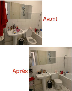 Photo de galerie - Nettoyage de salle de bain 
