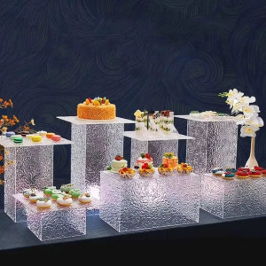 Photo de galerie - Location, Cube de buffet disponible en blanc également 