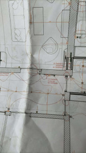 Photo de galerie - Modification de l'installation avec schéma électrique