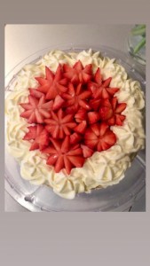 Photo de galerie - Layer cake fraise