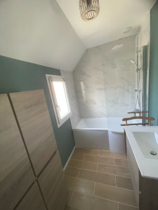 Photo de galerie - Rénovation complètes d’une salle de bain 