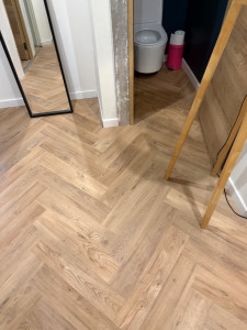 Photo de galerie - Pose de parquet - Revêtement de sol