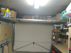 Photo de galerie - Aménagements au dessus d'une porte de garage