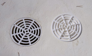 Photo de galerie - Grille de bonde de fond de piscine en impressions 3D