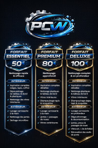 Photo de galerie - Prix et forfait nettoyage auto 