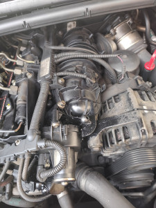 Photo de galerie - Remplacement collecteur admission 