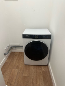 Photo de galerie - Raccordement  d’une machine à laver et créer une évacuation de pVC 40 qui rentre dans le mur 