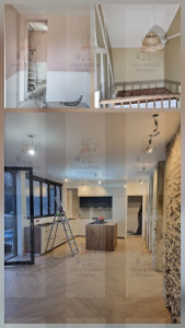 Photo de galerie - Peintures et ratissage complet enduit de finitions 
MAISON ANCIENNE 