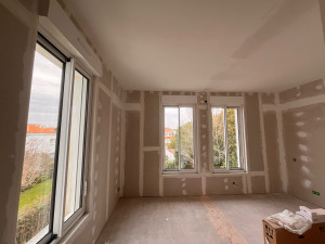 Photo de galerie - Grande chambre entièrement refaite en isolation laine de verre et placo