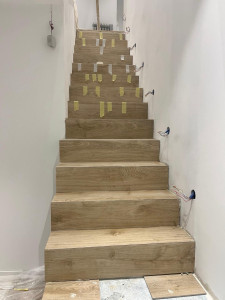 Photo de galerie - C’est le dernier chantier qu’on a fait parquet