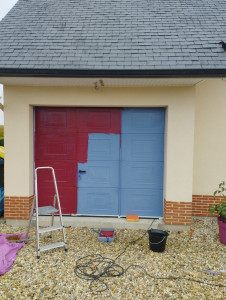 Photo de galerie - Ponçage et peinture 