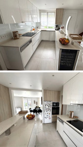 Photo de galerie - Pose d’une cuisine 