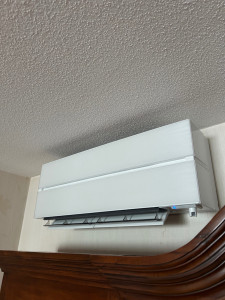 Photo de galerie - Installation de pompe à chaleur air/air 