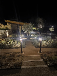 Photo de galerie - Mise en lumière d'un jardin français