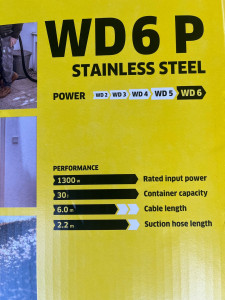 Photo de galerie - Aspirateur à eau et poussière