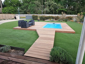 Photo de galerie - Terrasse bois exotique Cumaru