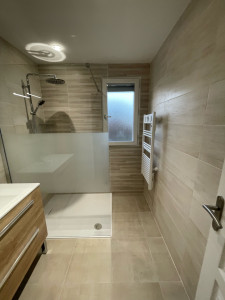 Photo de galerie - Réalisation de la salle de bain complète