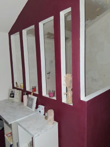 Photo de galerie - Créer des espaces originaux avec le placo... (en cours de réalisation )