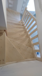 Photo de galerie - Escalier sur mesure 