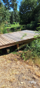 Photo de galerie - Réalisation d'un ponton