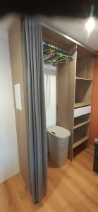 Photo de galerie - Montage d'un dressing pour une chambre
