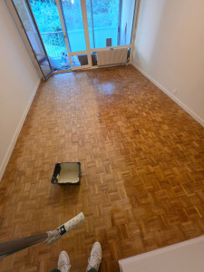Photo de galerie - Premier couche de vernis 