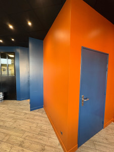 Photo de galerie - Peinture mur restaurant 