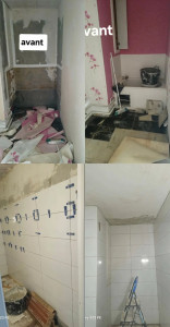Photo de galerie - Renouvellement de salle de bain 