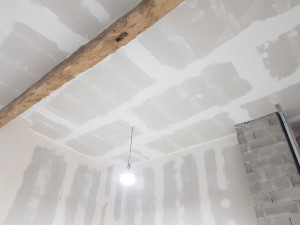 Photo de galerie - Réalisation d'un plafond plus mûr