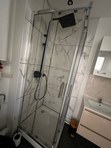 Photo de galerie - Détartrage de douche , parois et faïence 