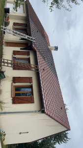 Photo de galerie - Après application d'un anti-mousse et décapage 

