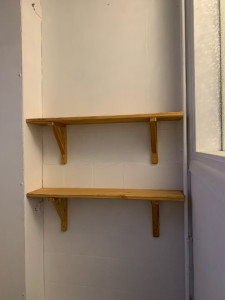 Photo de galerie - Pose Étagères 