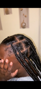 Photo de galerie - Grosse knotless braid