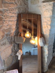 Photo de galerie - Déco lampe corde avec grosse ampoule (fabrication perso) 3 mètre de corde
