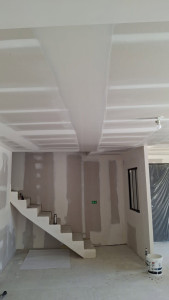Photo de galerie - Plâtrerie - Murs - Plafonds