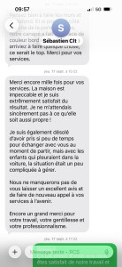 Photo de galerie - Commentaires contraires du client Sebastien 