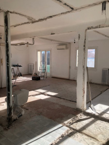 Photo de galerie - Démolition et rénovation complète appartement 