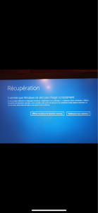 Photo de galerie - Réinstallation de Windows 