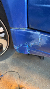 Photo de galerie - Réparation bas de caisse 