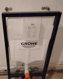 Photo de galerie - Installation WC suspendus