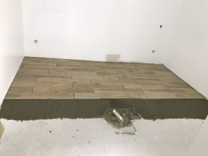 Photo de galerie - Début salle de bain