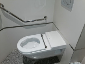 Photo de galerie - Installation de WC suspendu