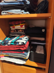 Photo de galerie - Repassage et pliage et rangement 