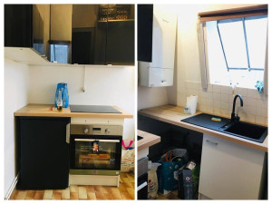 Photo de galerie - Realisation kitchenette