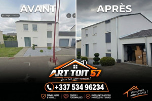 Photo de galerie - Intervention sur une maison de type Phénix
Dans le cadre de cette intervention, nous avons remplacé les anciennes gouttières en PVC par de nouvelles gouttières en zinc naturel, pour un résultat plus esthétique, durable et élégant!